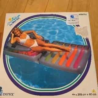 浮き輪。新品。FD  ラウンジチェア