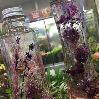 敬老の日はハーバリウム