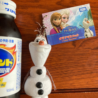 アナと雪の女王　オラフマスコット　塩化ビニル樹脂　新品