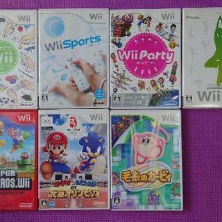 Wiiゲームソフト7本