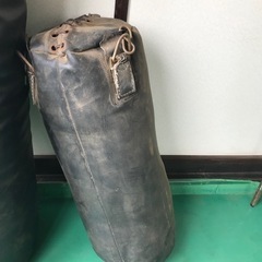終了　ボクシングサンドバッグの画像
