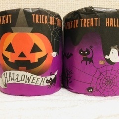 ハロウィントイレットペーパー