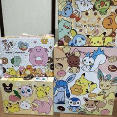 ポケモン　収納　持ち手付き紙箱
