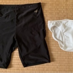 【終了】男子　スクール水着とアンダーパンツ　M  ウエスト75〜...