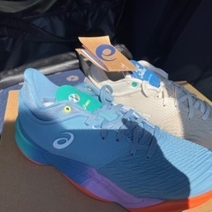 新品ASICS × ballaholic アンプレ　グリスブルー...