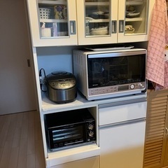 食器棚 幅90cm モイス付き