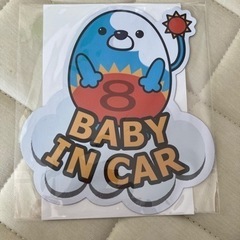 てんタマくんのカーステッカー