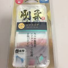 ♪【未開封品】LEPLUS 剛柔 タフクリア ソフトケース iP...