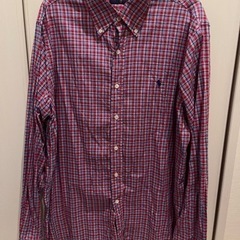 美品 ラルフローレン チェックシャツ メンズ　Lサイズ