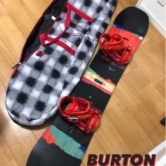 スノーボード板　ビンディング付き　EST