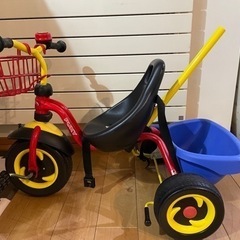 PUKY プッキー CAT1 スペシャル レッド 手押し棒付き三...