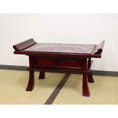 ≪U789-イ11ジ≫ 【在庫品】 経台/経机 木製 引き出し付...