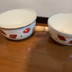 作り置き保管タッパー二つセット
