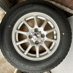 185/70r14　スタッドレスタイヤホイール4本セット　袋ナット無し