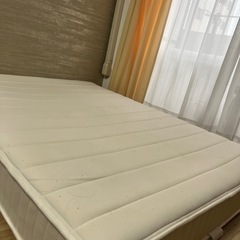 【ｷｬﾝｾﾙの為再開】無料⭐︎マットレス　ダブルサイズ