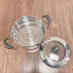 蒸し器　✴︎の画像