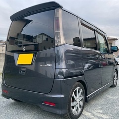 Bluetooth対応ナビ付き☆月々9千円〜分割払い可❗️ 車検2年付き！【名義変更代込み】大人気☆スズキ パレットSW☆Bluetooth対応ナビ付き☆走行中DVD見れます☆ETC付き☆電動スライドドア☆ドラレコ☆スマートキー☆フルオートエアコン☆純正アルミ☆事故修復歴無し☆そのまま乗って帰れます‼️の画像