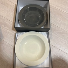 未使用　美濃焼 カレー皿2枚セット
