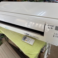 三菱　ルームエアコン　2019年製　6畳用　室内機クリーニング済み