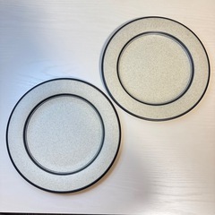 【美品】Adam & Eve 大プレート 2枚 食器 平皿