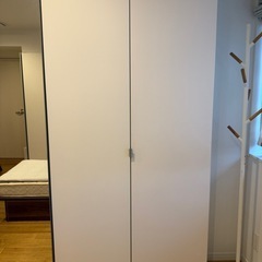 IKEA 大型クローゼットホワイト美品処分特価