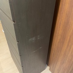 木目調　タンスの画像