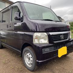 ホンダ　バモス　４WD　5MT　H19年　車検R8年9月2…