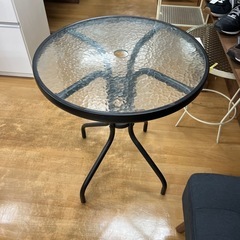 【リサイクル市場エコ伊川谷】ガラステーブル ガーデンファニチャー...